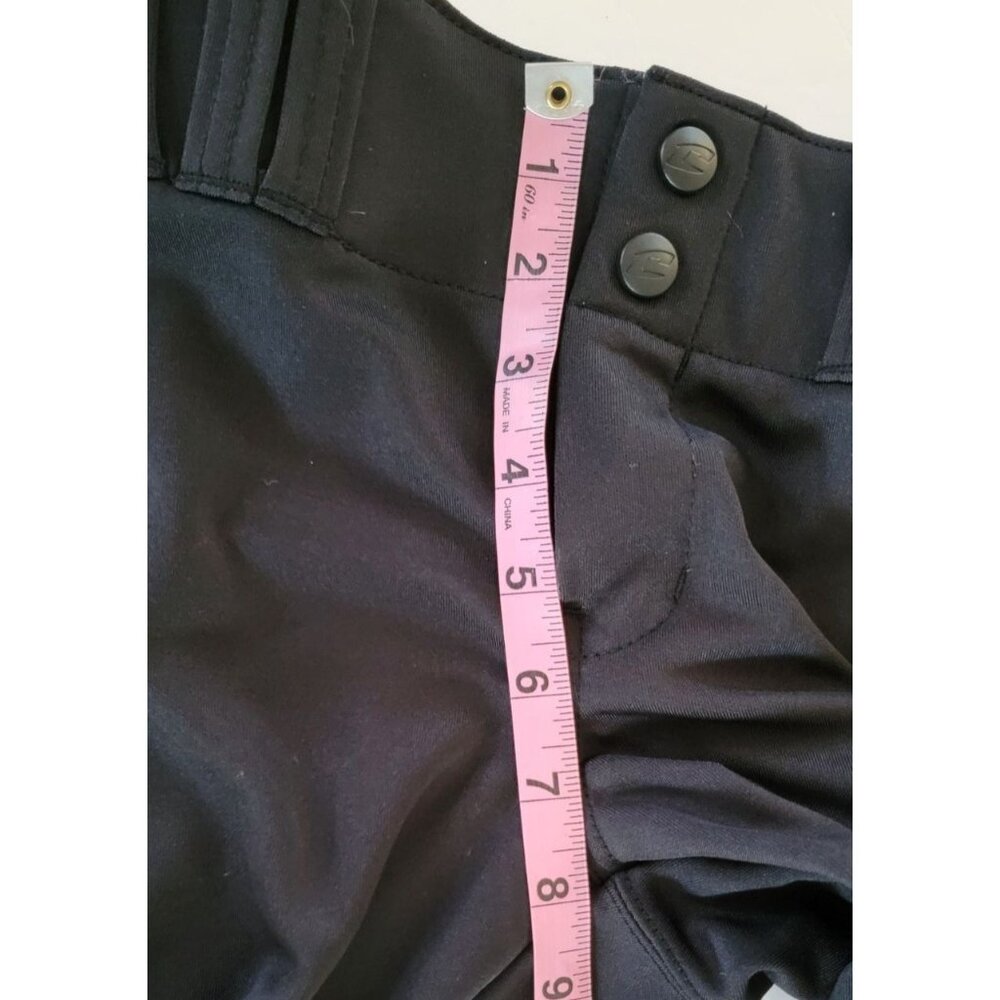 Champro Girls Softball Pants Size Large Black Elastic Cuff Athletic Baseball Pan - Picture 7 of 10